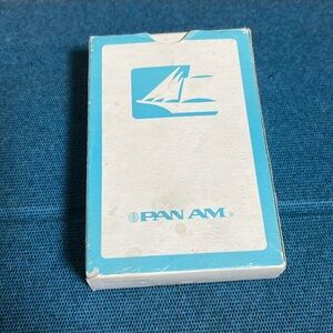 Vintage Pan American Airlines Passenger Full Deck Playing Cards
